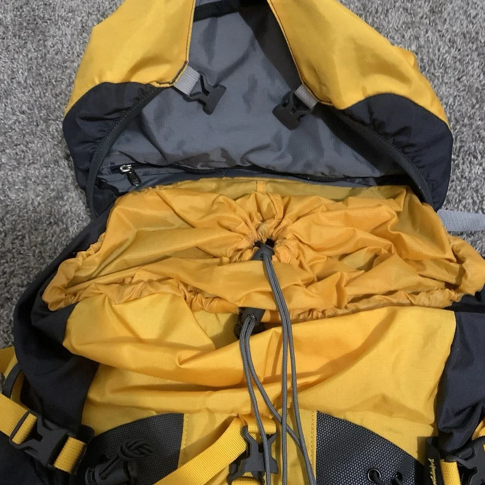 Vintage The North Face Prophet 52 Backpack Gold/Graphite EX Condition Hiking L/G